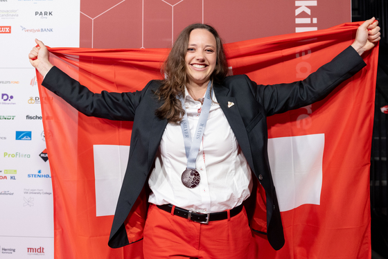 Jana Gander devient vice-championne d'Europe aux EuroSkills à Herning